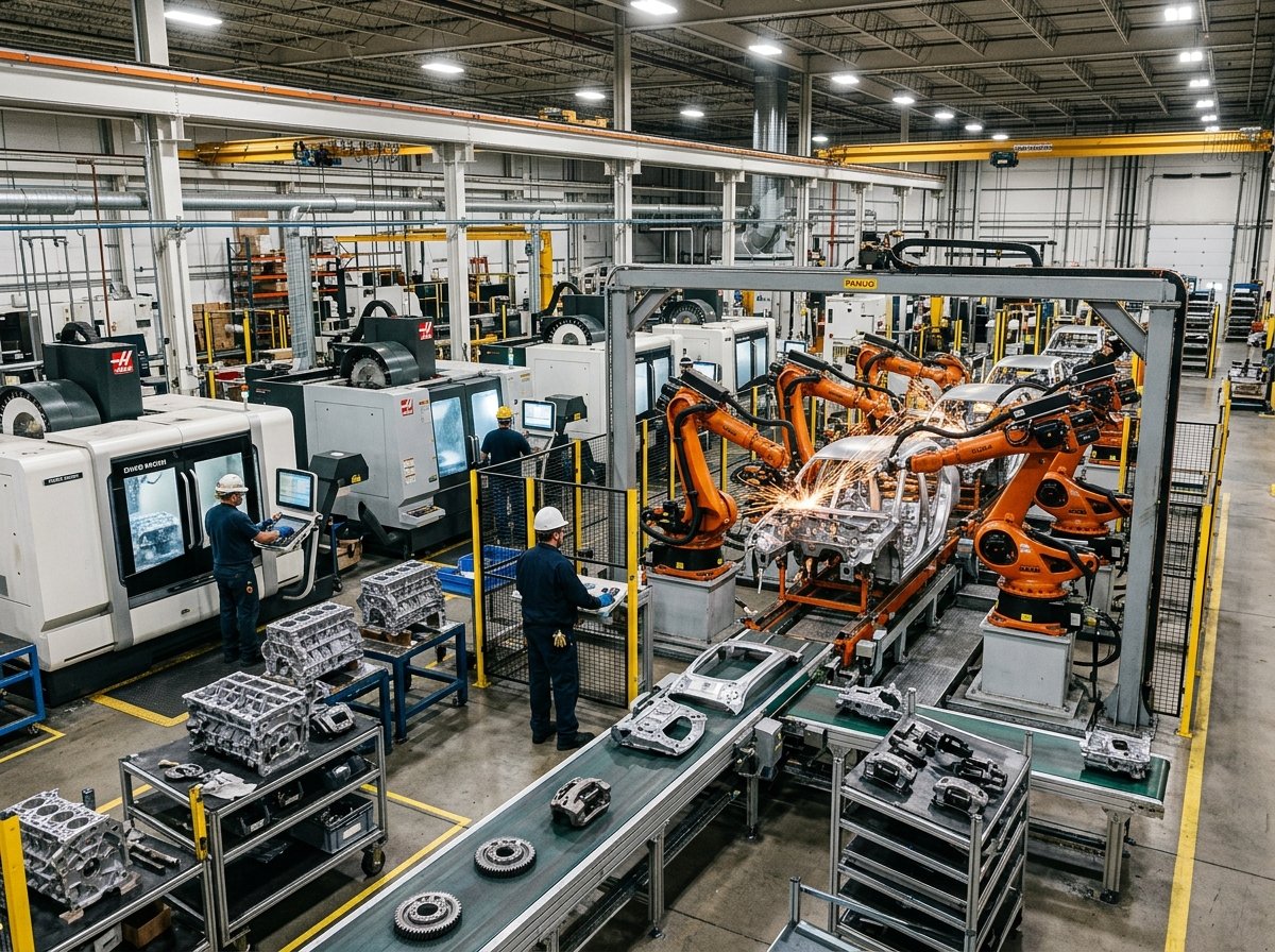 Auto Ancillary Precision Component Manufacturing